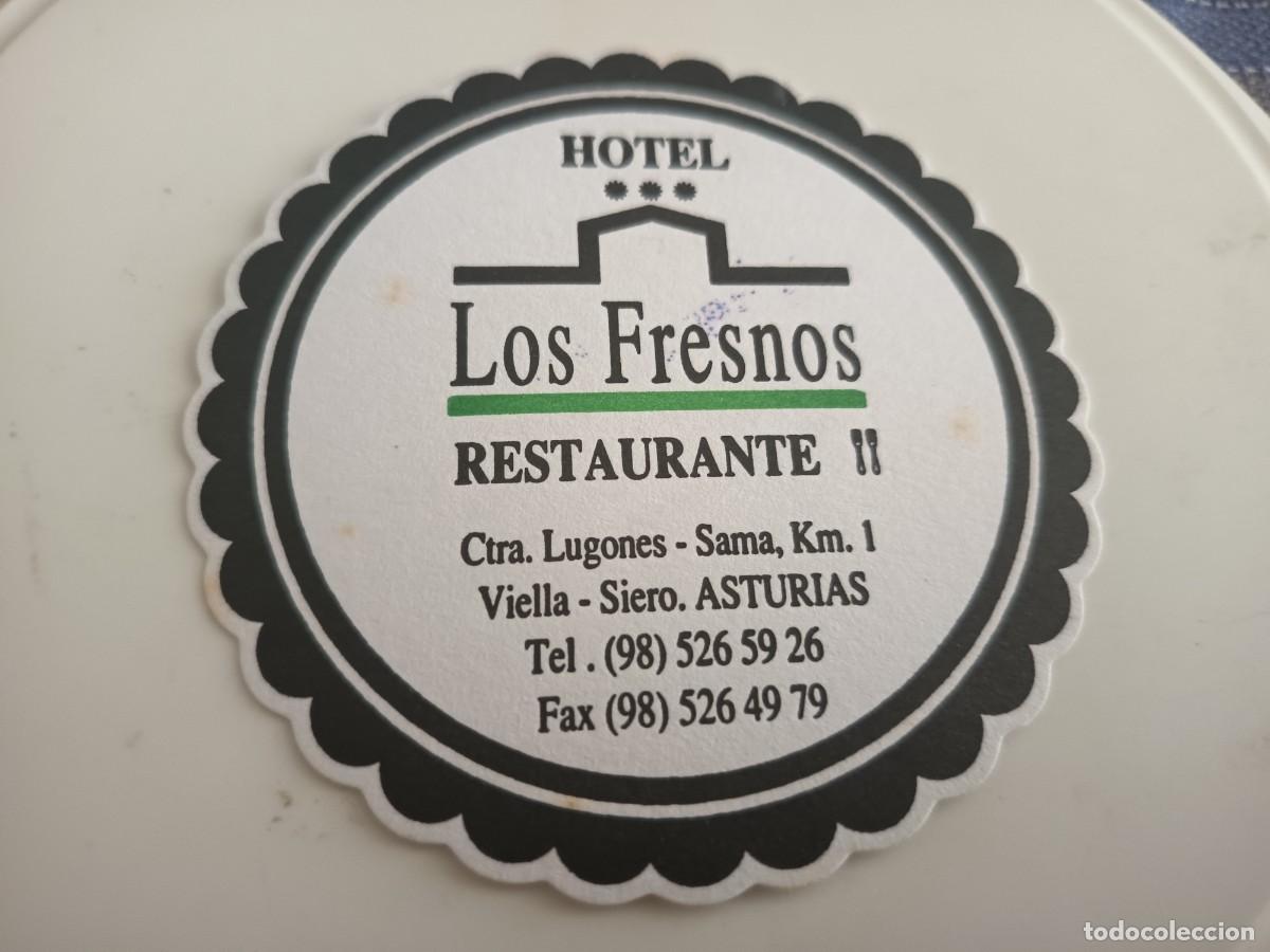 Otros art&iacute;culos de coleccionismo en papel: POSAVASOS HOTEL LOS FRESNOS-VIELLA SIERO-ASTURIAS