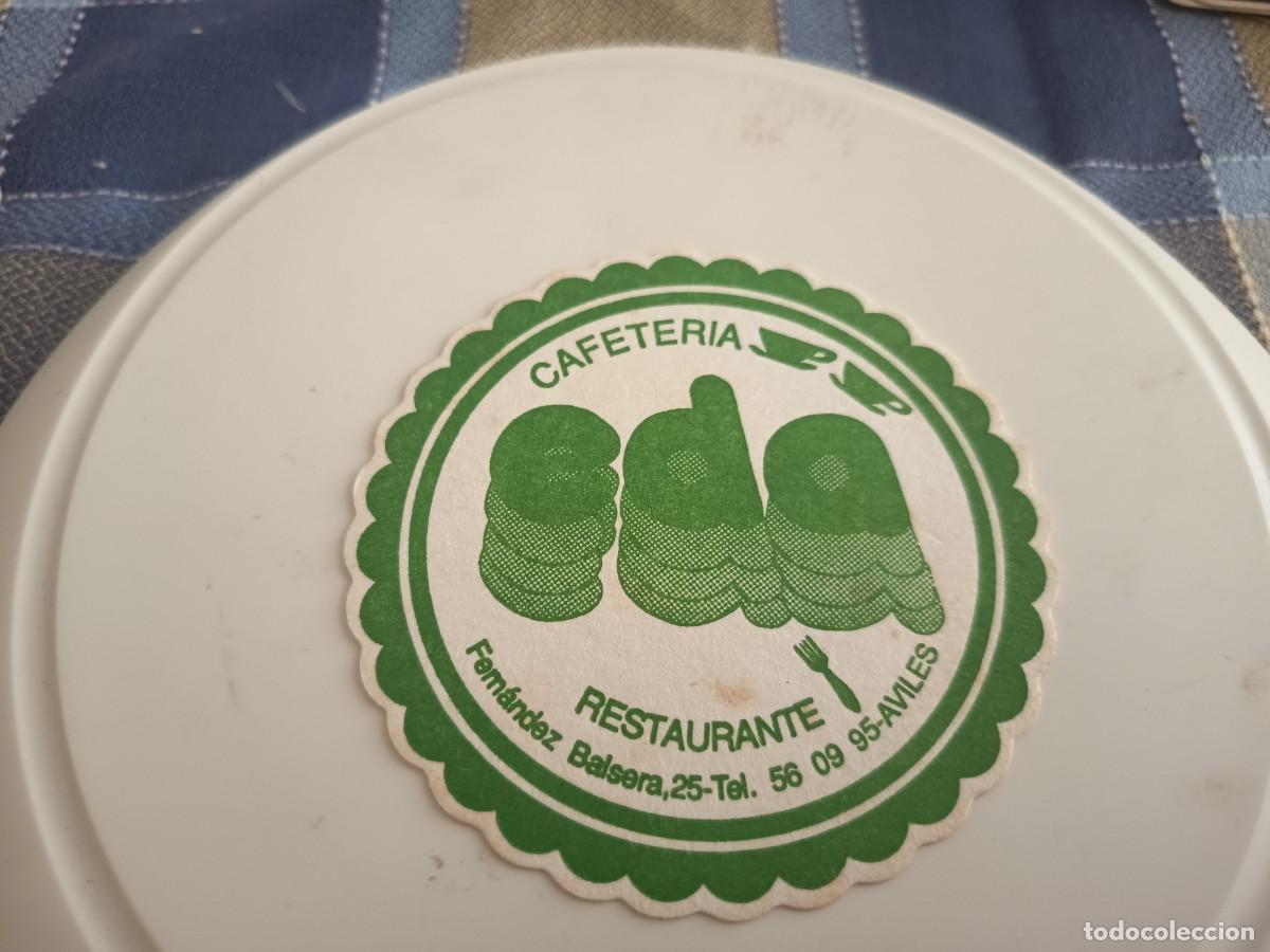 Otros art&iacute;culos de coleccionismo en papel: POSAVASOS CAFETERIA EDA-AVILES-ASTURIAS
