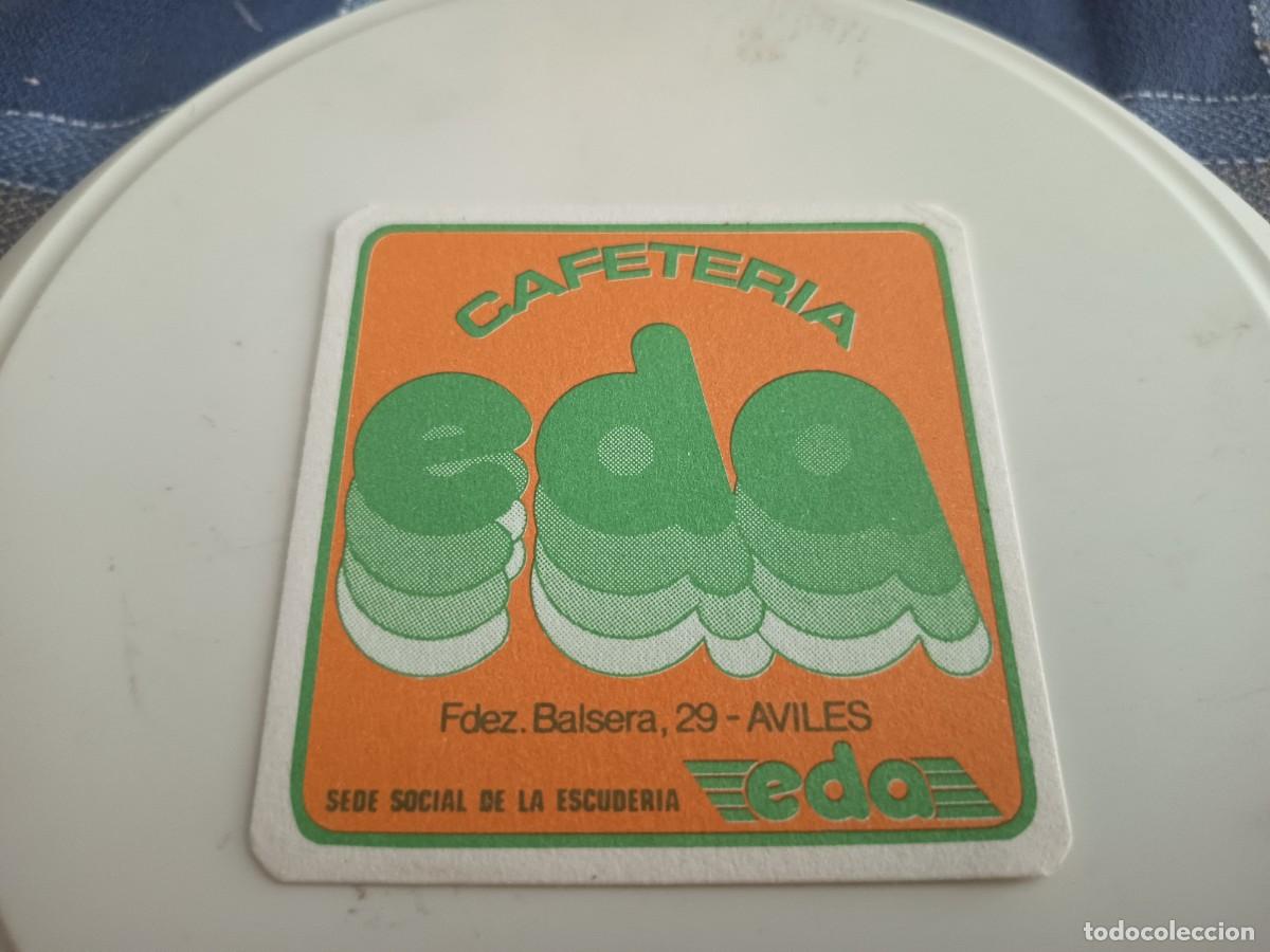 Otros art&iacute;culos de coleccionismo en papel: POSAVASOS CAFETERIA EDA-AVILES-ASTURIAS