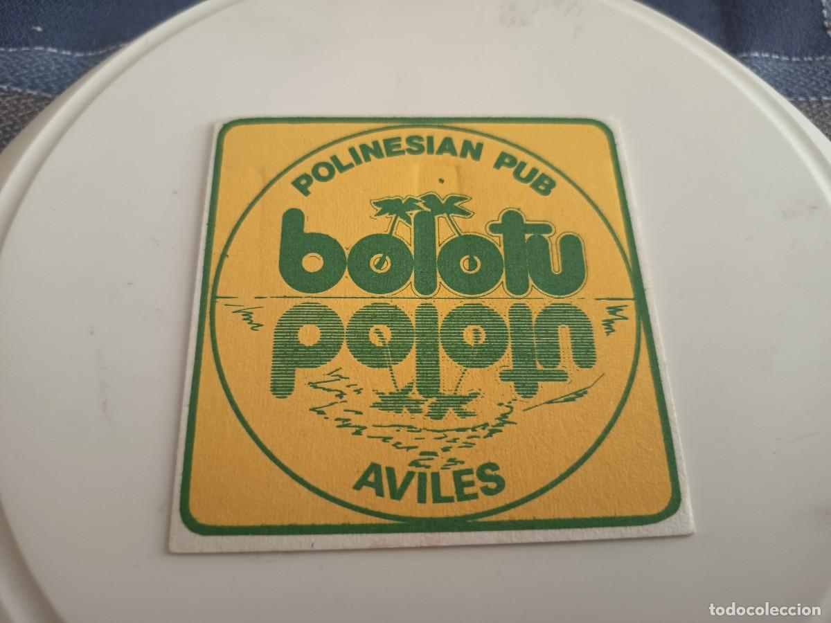 Otros art&iacute;culos de coleccionismo en papel: POSAVASOS PUB POLINESIA BOLOTU-AVILES-ASTURIAS