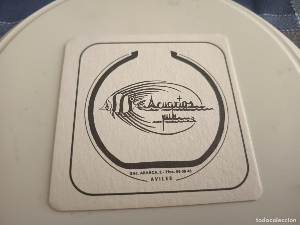 Otros art&iacute;culos de coleccionismo en papel: POSAVASOS PUB ACUARIOS-AVILES-ASTURIAS