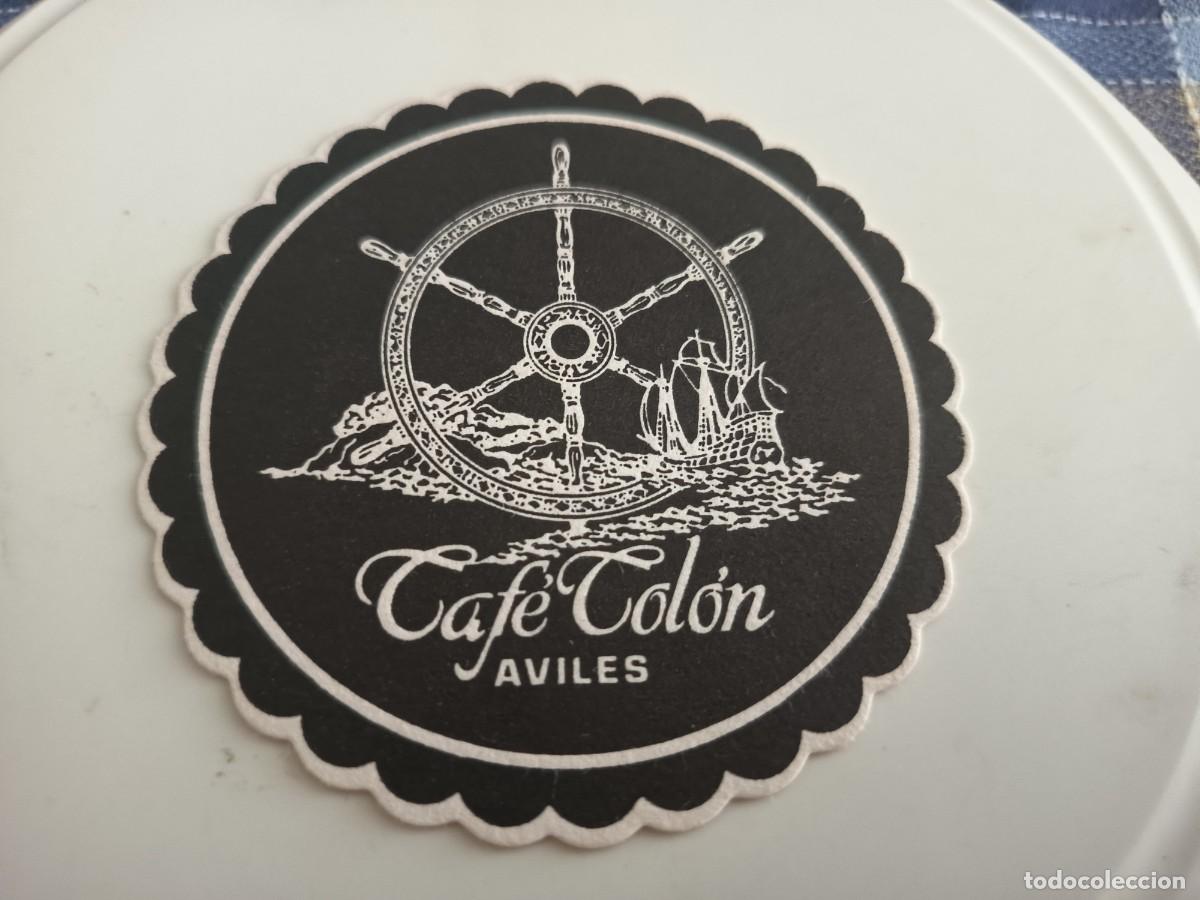 Otros art&iacute;culos de coleccionismo en papel: POSAVASOS CAFETERIA COLON-AVILES-ASTURIAS