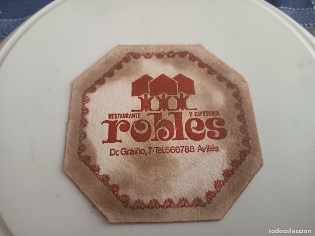 Otros art&iacute;culos de coleccionismo en papel: POSAVASOS CAFETERIA ROBLES-AVILES-ASTURIAS
