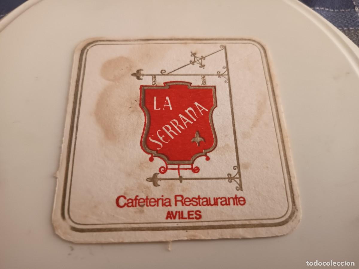 Otros art&iacute;culos de coleccionismo en papel: POSAVASOS CAFETERIA LA SERRANA-AVILES-ASTURIAS