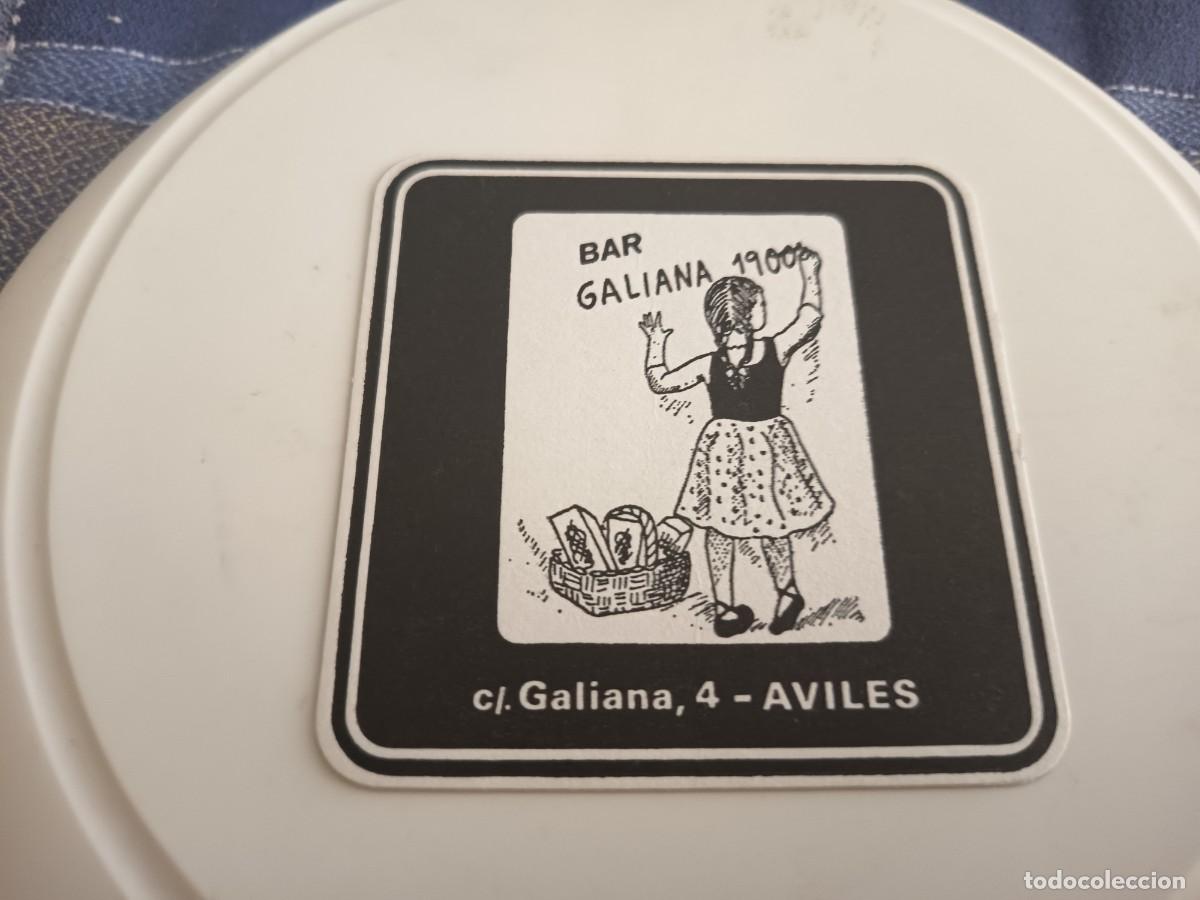 Otros art&iacute;culos de coleccionismo en papel: POSAVASOS BAR GALIANA-AVILES-ASTURIAS