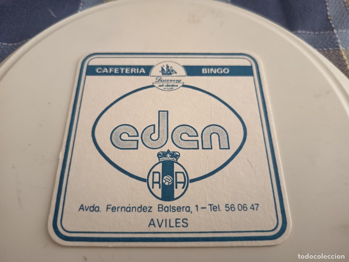 Otros art&iacute;culos de coleccionismo en papel: POSAVASOS CAFETERIA BINGO EDEN-AVILES-ASTURIAS