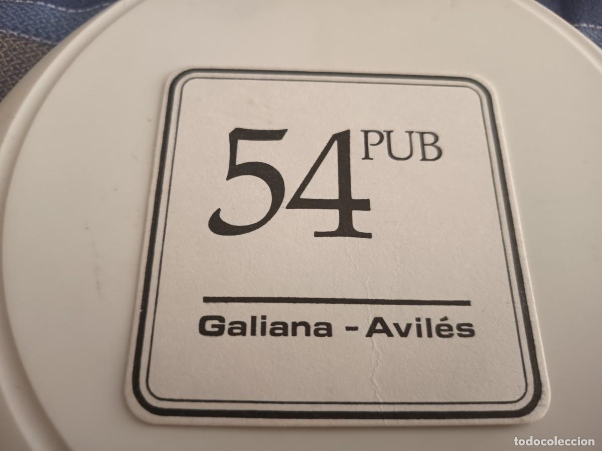 Otros art&iacute;culos de coleccionismo en papel: POSAVASOS PUB 54-GALIANA-AVILES-ASTURIAS