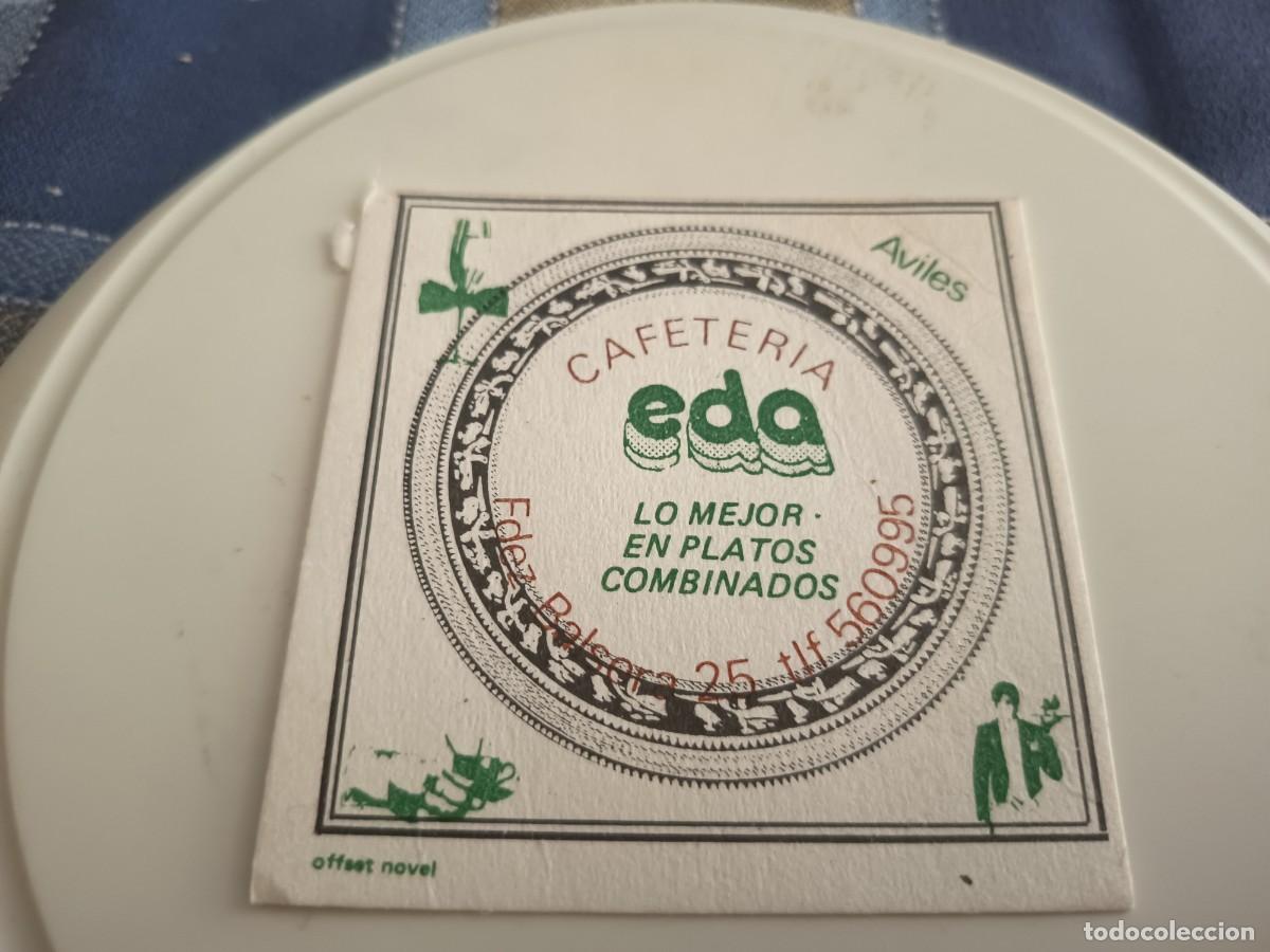 Otros art&iacute;culos de coleccionismo en papel: POSAVASOS CAFETERIA EDA-AVILES-ASTURIAS