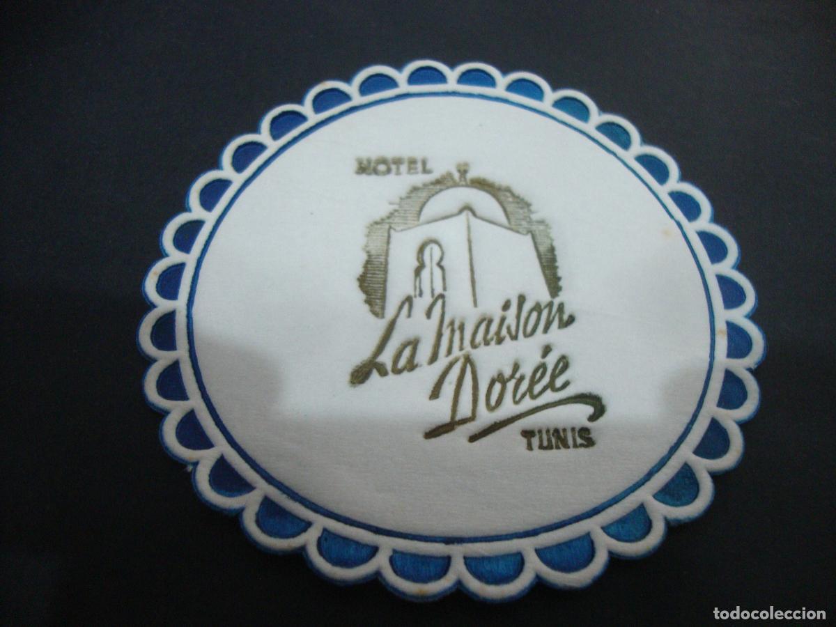 Altri oggetti di carta: POSAVASOS HOTEL LA MAISON DOREE TUNIS