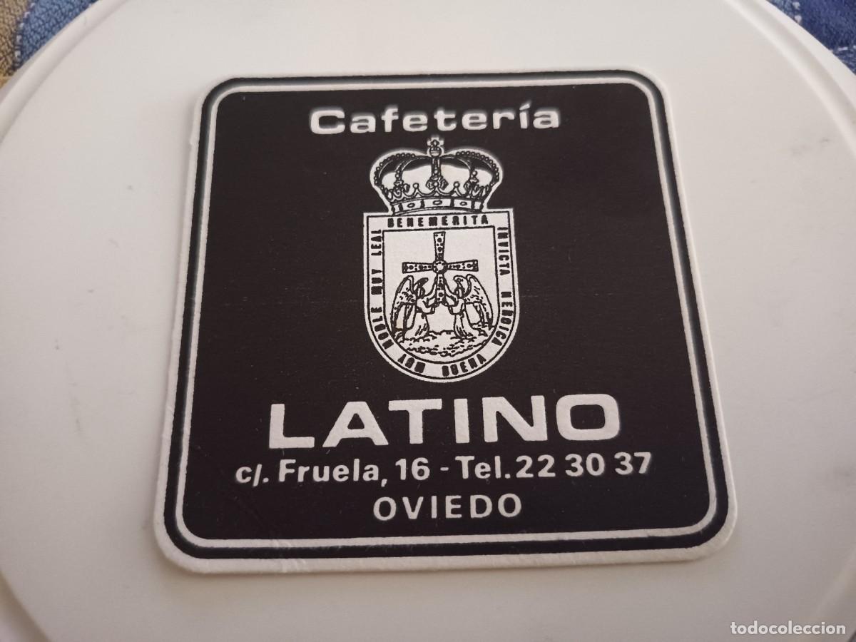 Altri oggetti di carta: POSAVASOS CAFETERIA LATINO-OVIEDO-ASTURIAS