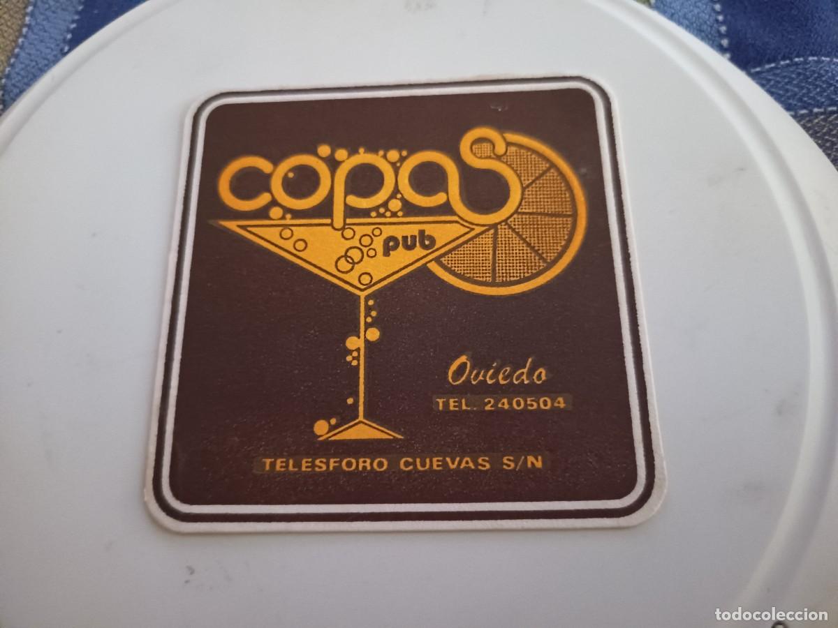 Altri oggetti di carta: POSAVASOS PUB COPAS-OVIEDO-ASTURIAS