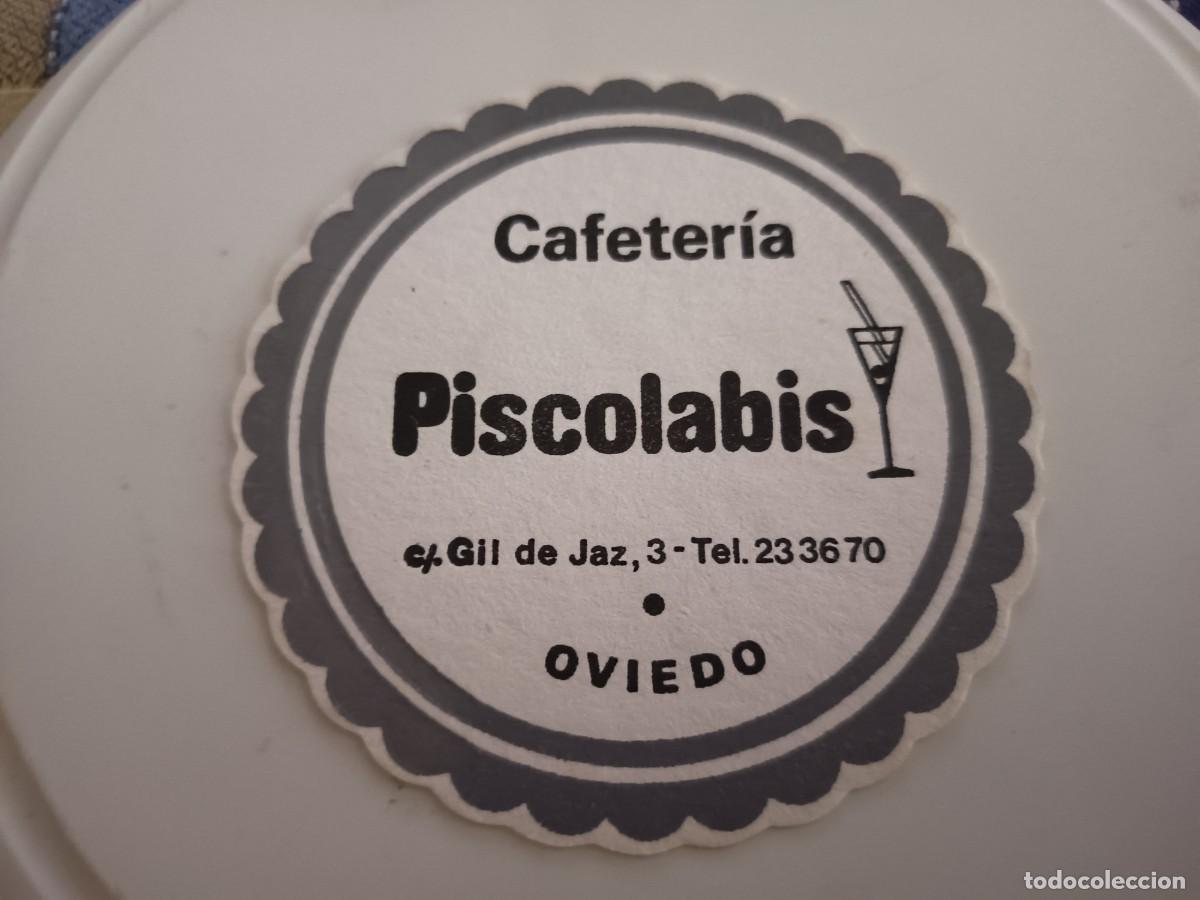 Altri oggetti di carta: POSAVASOS CAFETERIA PISCOLABIS-OVIEDO-ASTURIAS