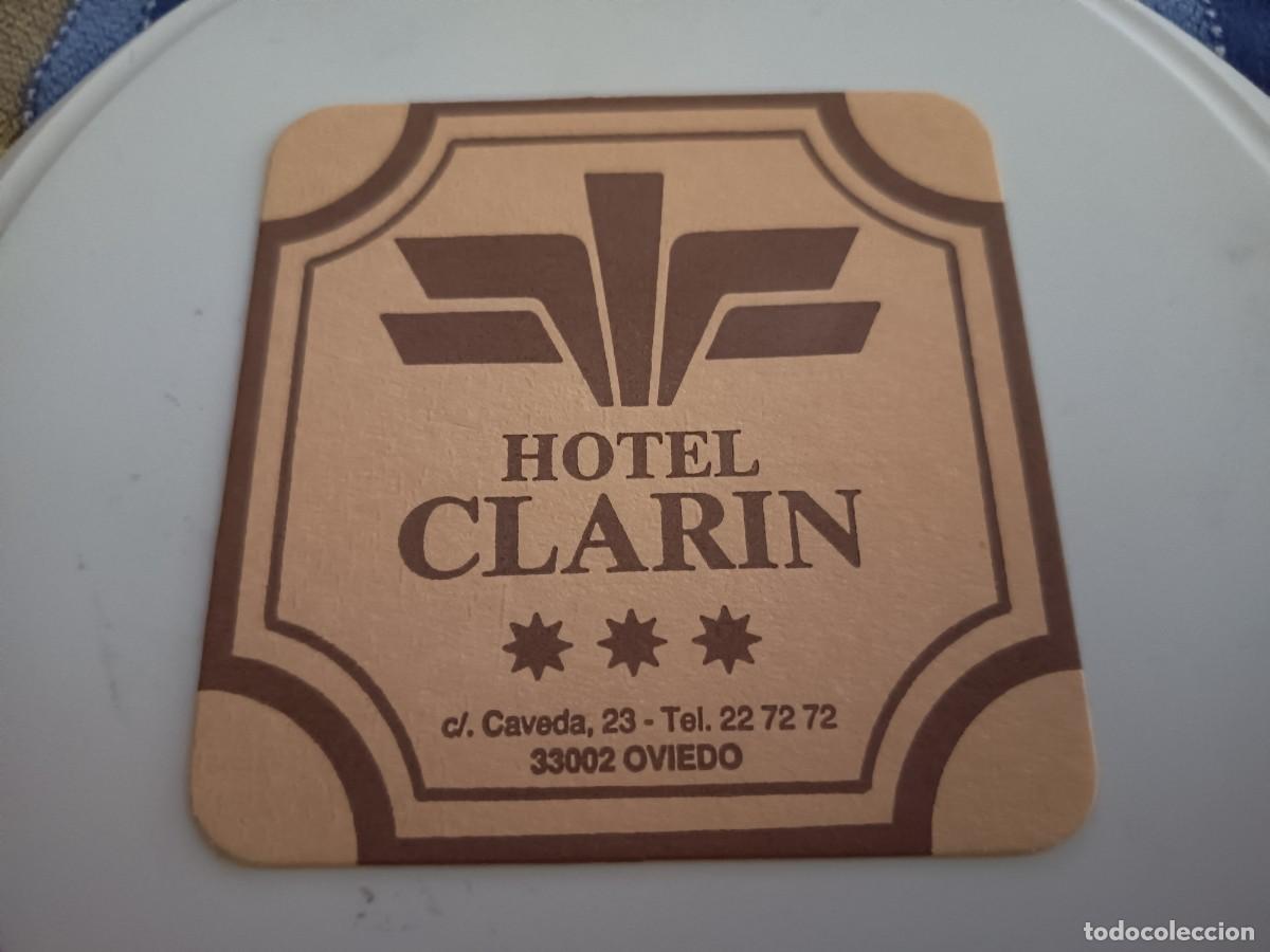 Sammelleidenschaft Andere Papierartikel: POSAVASOS HOTEL CLARIN-OVIEDO-ASTURIAS