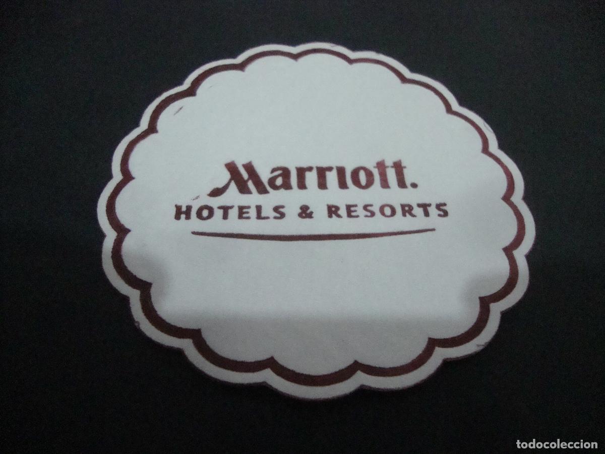 Otros art&iacute;culos de coleccionismo en papel: POSAVASOS HOTEL MARRIOTT HOTELS & RESORTS