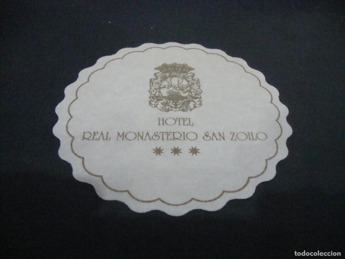 Otros art&iacute;culos de coleccionismo en papel: POSAVASOS HOTEL REAL MONASTERIO SAN ZOILO