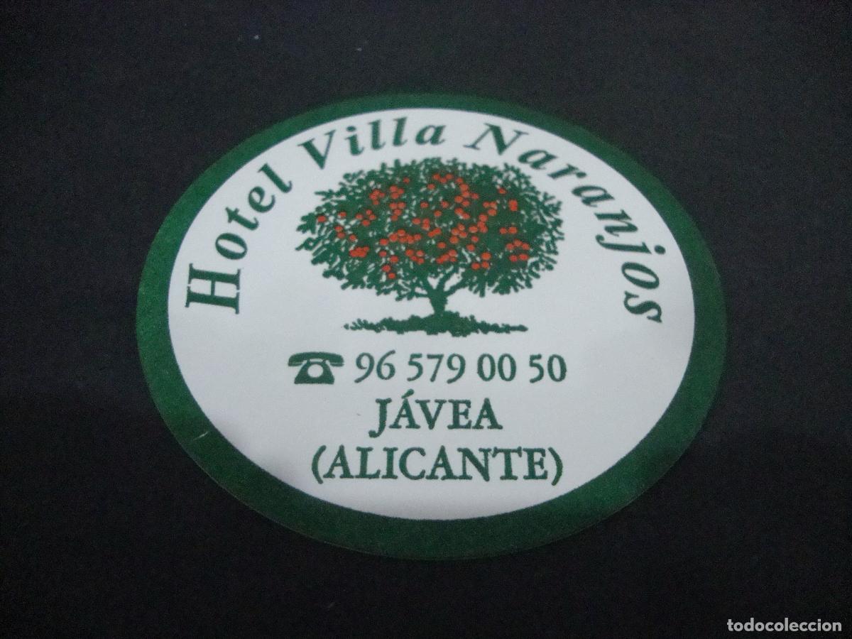 Paper Collecting Others: POSAVASOS HOTEL VILLA NARANJOS JAVEA ALICANTE