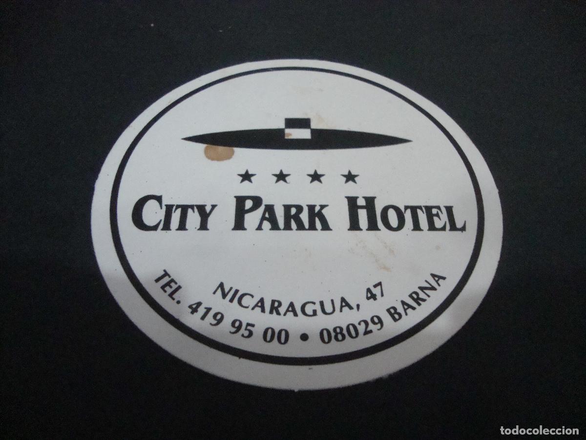 Paper Collecting Others: POSAVASOS HOTEL CITY PARK HOTEL BARCELONA