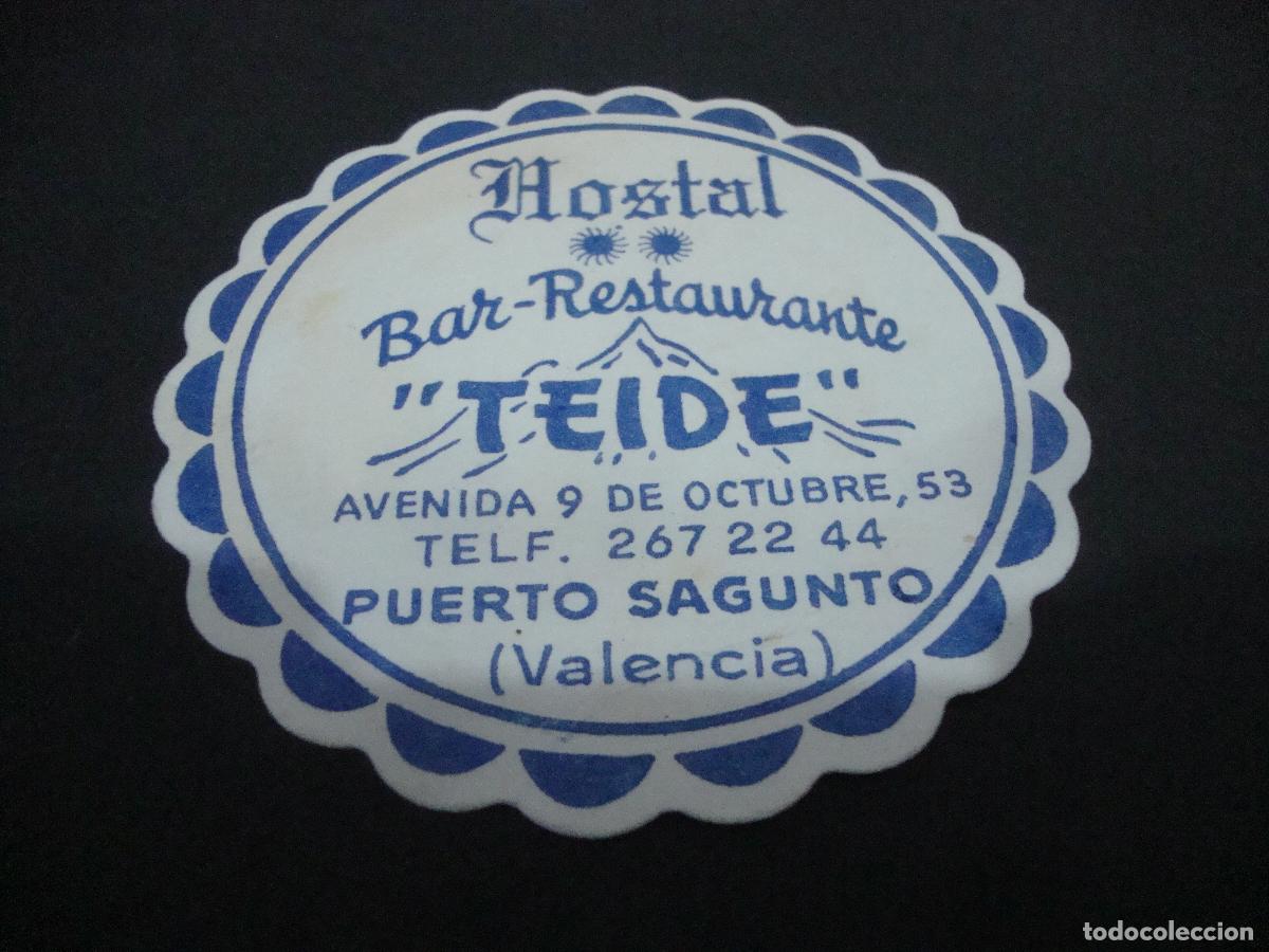Paper Collecting Others: POSAVASOS HOTEL HOSTAL TEIDE PUERTO SGUNTO VALENCIA