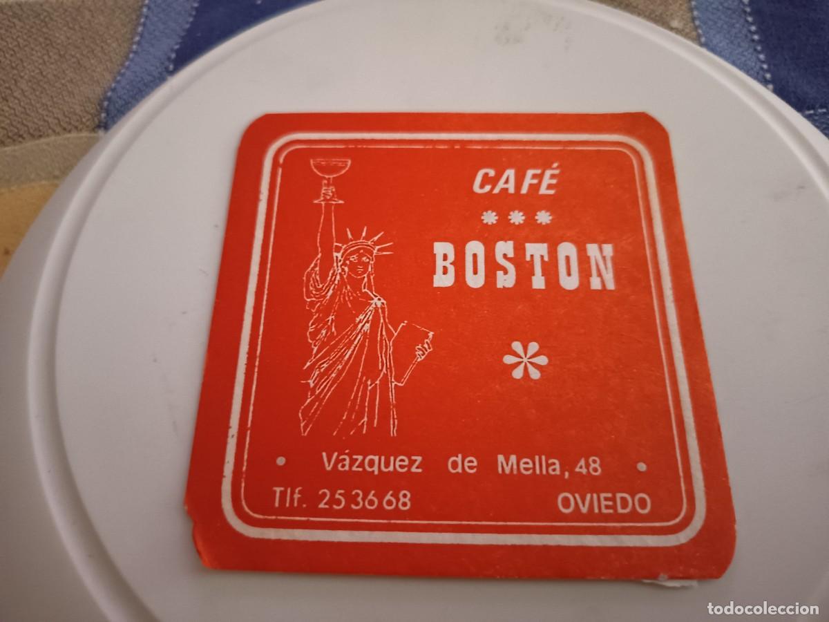 Otros art&iacute;culos de coleccionismo en papel: POSAVASOS CAFE BOSTON-OVIEDO-ASTURIAS