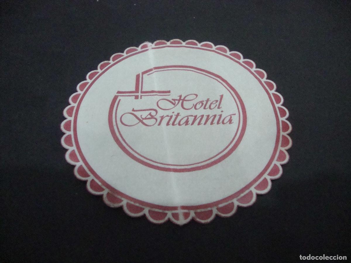 Otros art&iacute;culos de coleccionismo en papel: POSAVASOS HOTEL BRITANNIA
