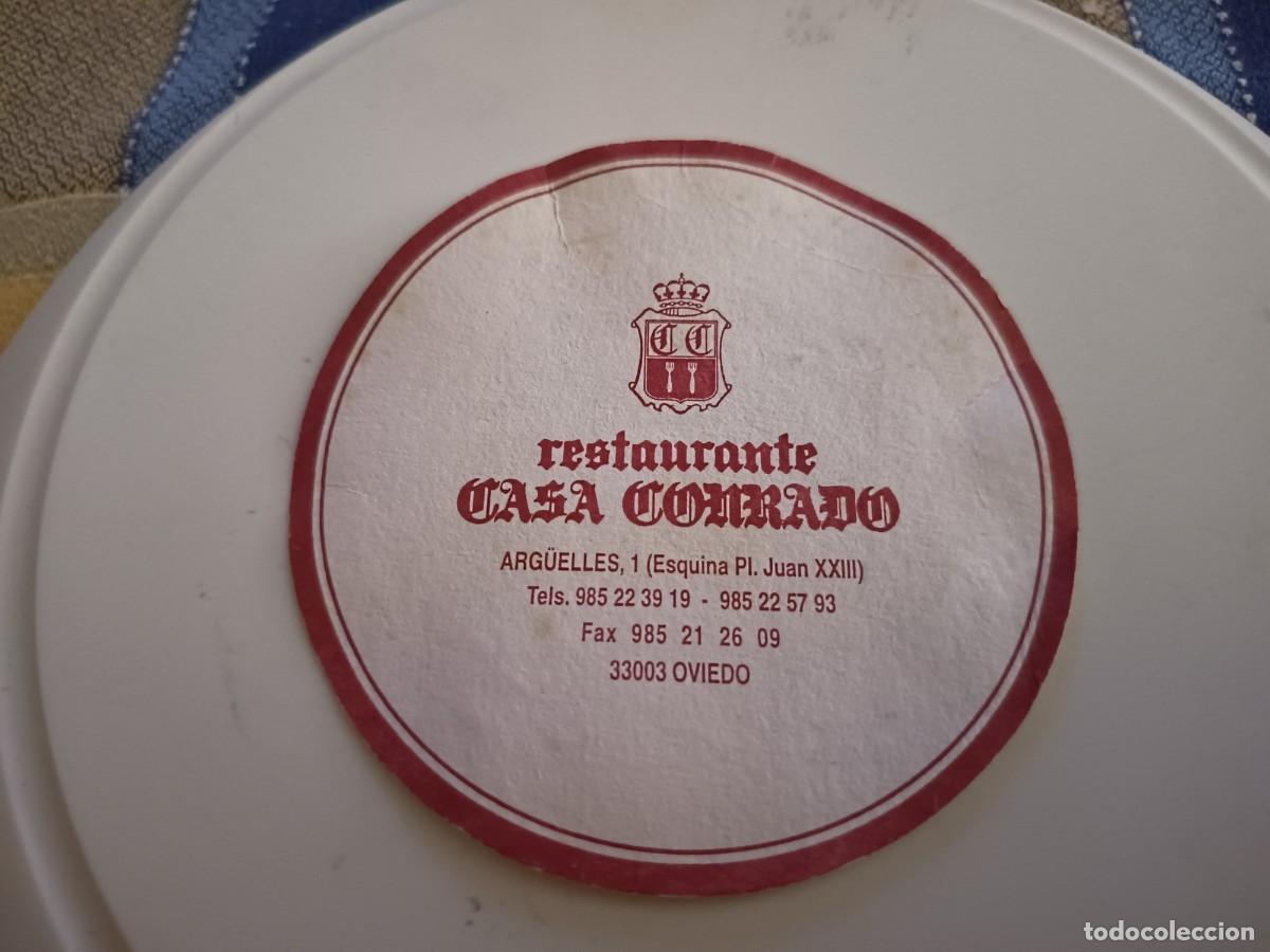 Otros art&iacute;culos de coleccionismo en papel: POSAVASOS RESTAURANTE CASA CONRADO-OVIEDO-ASTURIAS