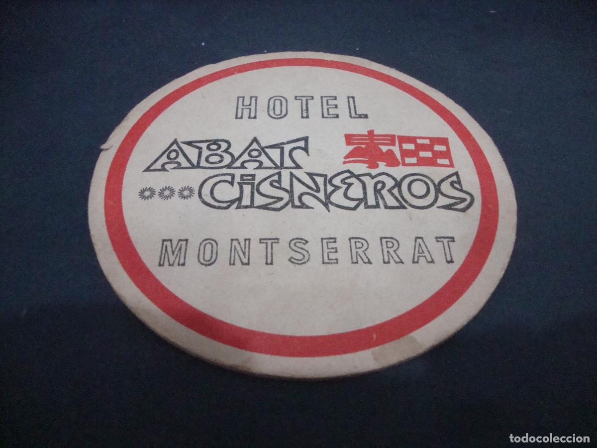 Otros art&iacute;culos de coleccionismo en papel: POSAVASOS HOTEL ABAT CISNEROS MONTSERRAT