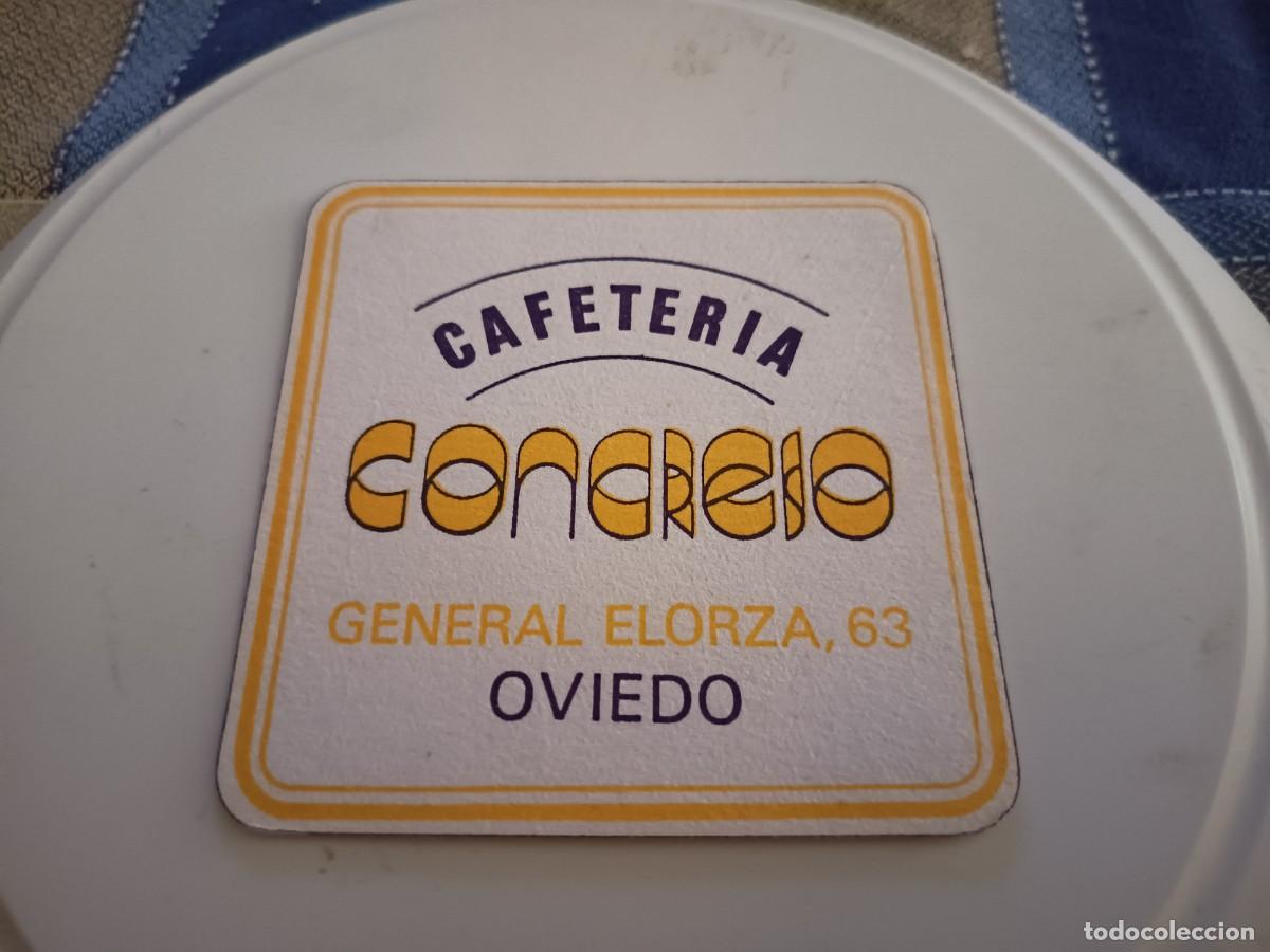 Otros art&iacute;culos de coleccionismo en papel: POSAVASOS CAFETERIA CONGRESO-OVIEDO-ASTURIAS