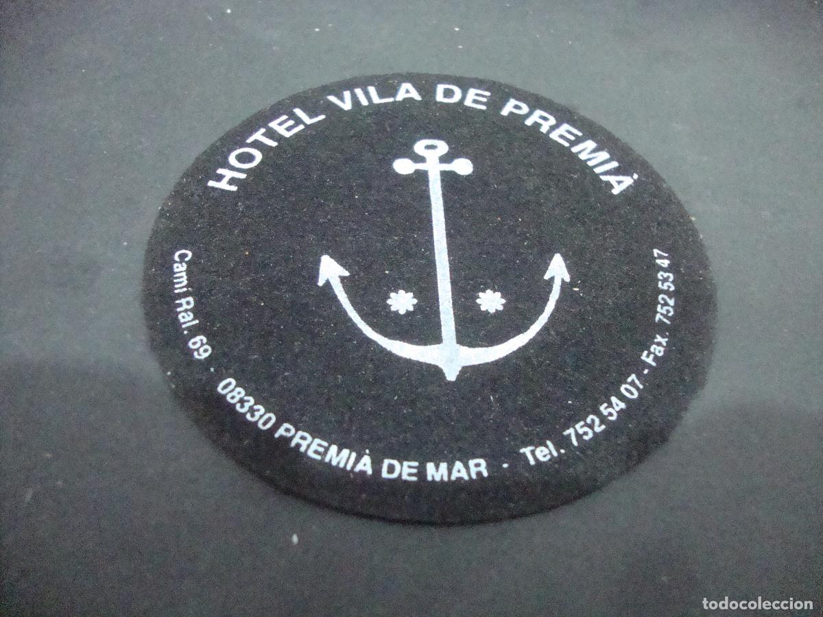 Otros art&iacute;culos de coleccionismo en papel: POSAVASOS HOTEL VILA DE PREMIA