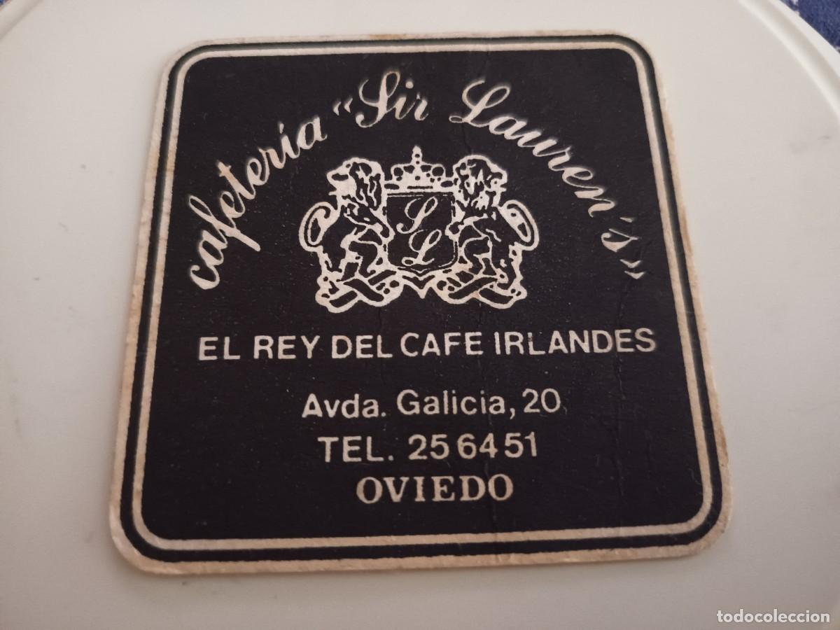 Otros art&iacute;culos de coleccionismo en papel: POSAVASOS CAFETERIA SIR LAUREN'S-OVIEDO-ASTURIAS