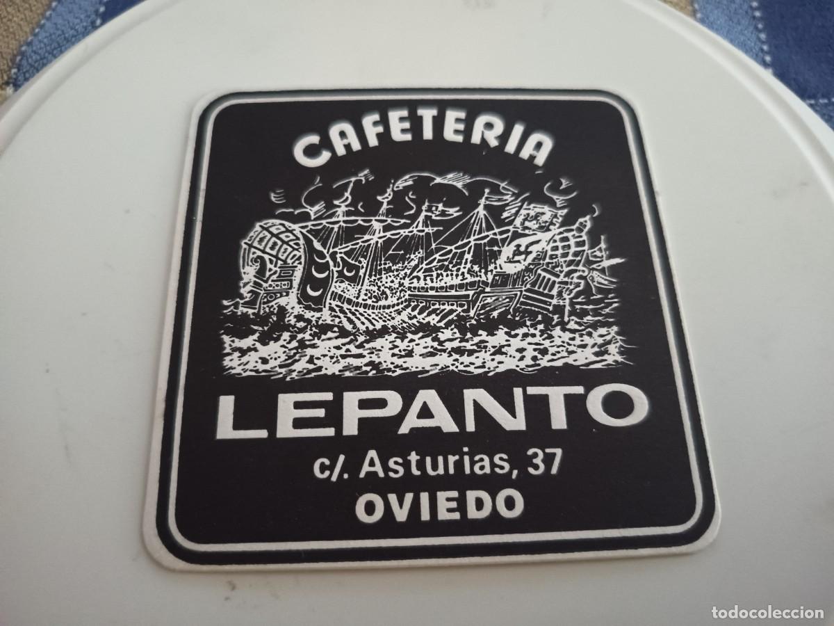 Otros art&iacute;culos de coleccionismo en papel: POSAVASOS CAFETERIA LEPANTO-OVIEDO-ASTURIAS