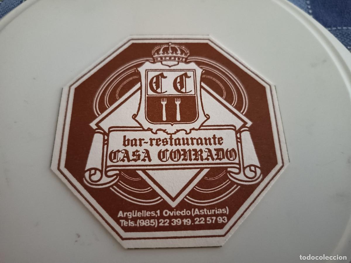 Otros art&iacute;culos de coleccionismo en papel: POSAVASOS BAR RESTAURANTE CONRADO-OVIEDO-ASTURIAS
