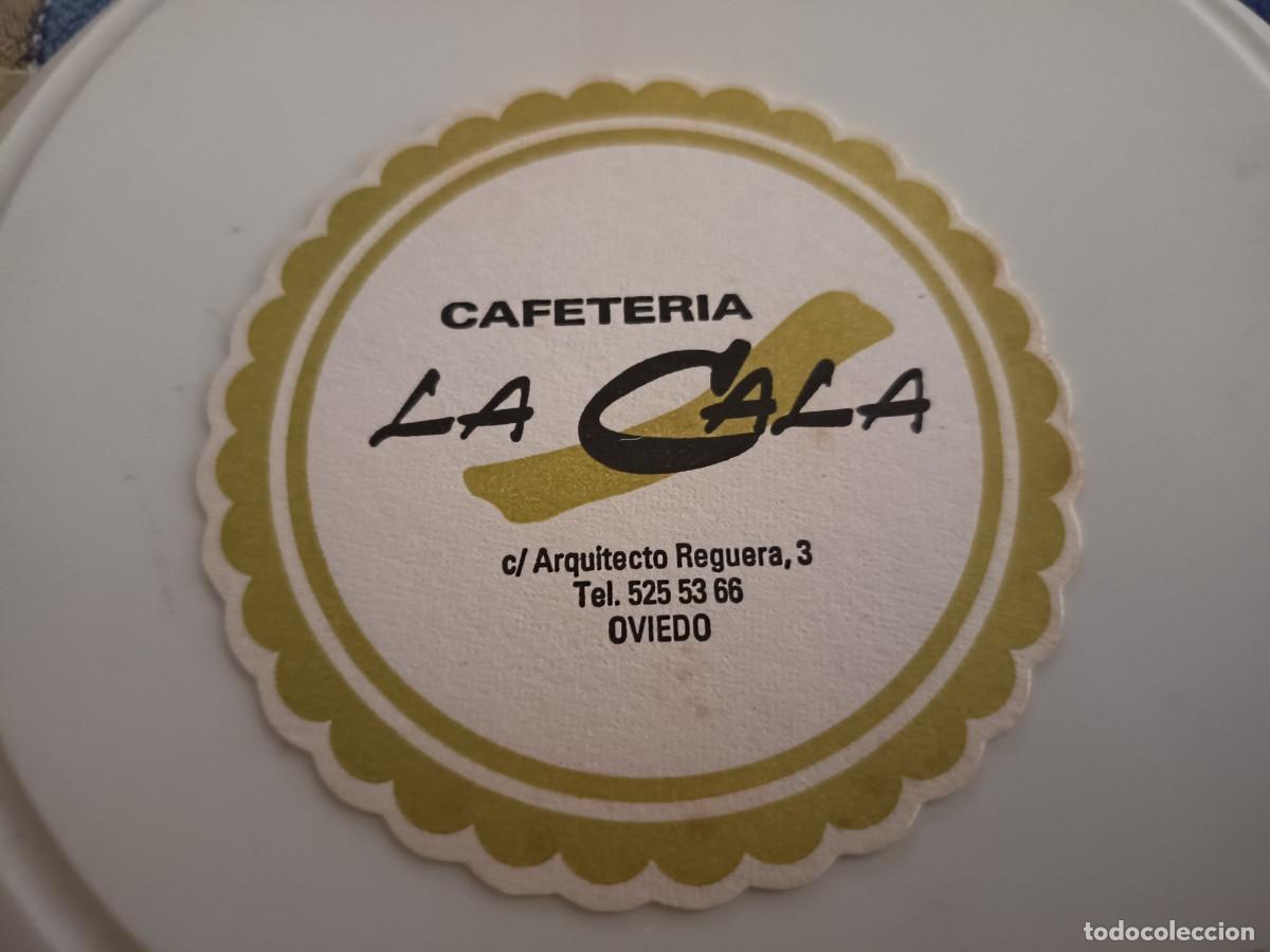 Otros art&iacute;culos de coleccionismo en papel: POSAVASOS CAFETERIA LA CALA-OVIEDO-ASTURIAS