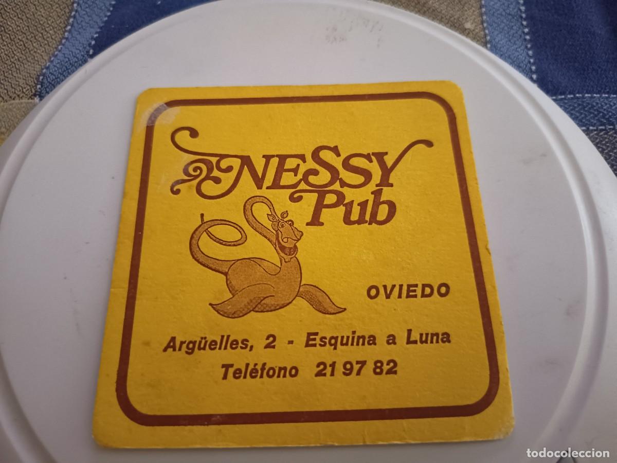 Collectionnisme Papier divers: POSAVASOS PUB NESSY -OVIEDO-ASTURIAS