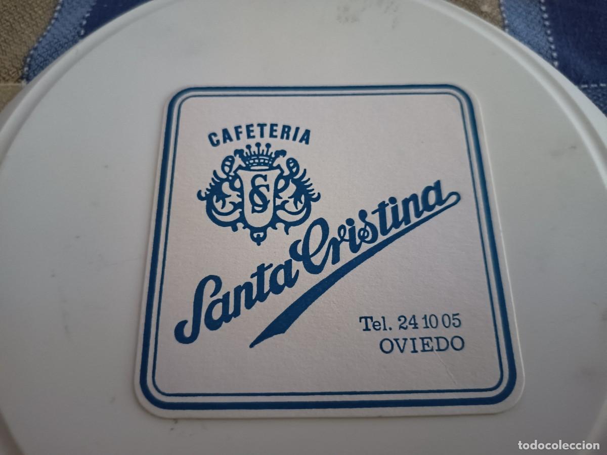 Otros art&iacute;culos de coleccionismo en papel: POSAVASOS CAFETERIA SANTA CRISTINA -OVIEDO-ASTURIAS
