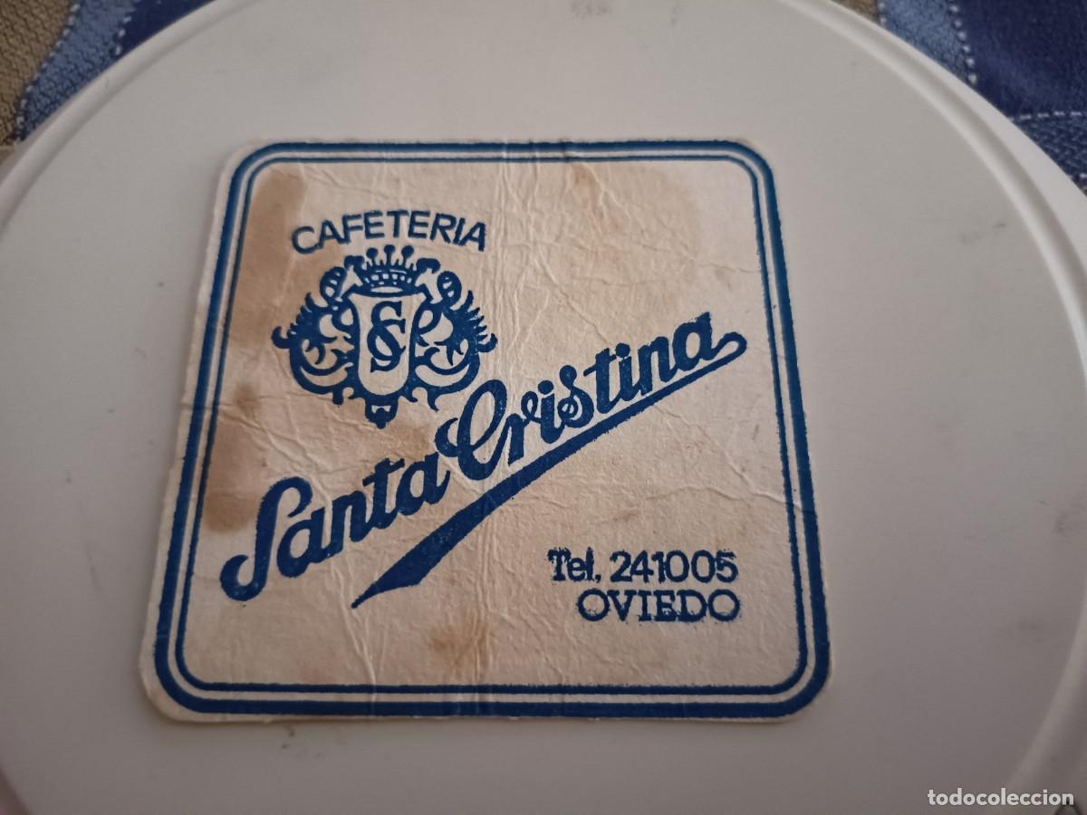 Otros art&iacute;culos de coleccionismo en papel: POSAVASOS CAFETERIA SANTA CRISTINA -OVIEDO-ASTURIAS