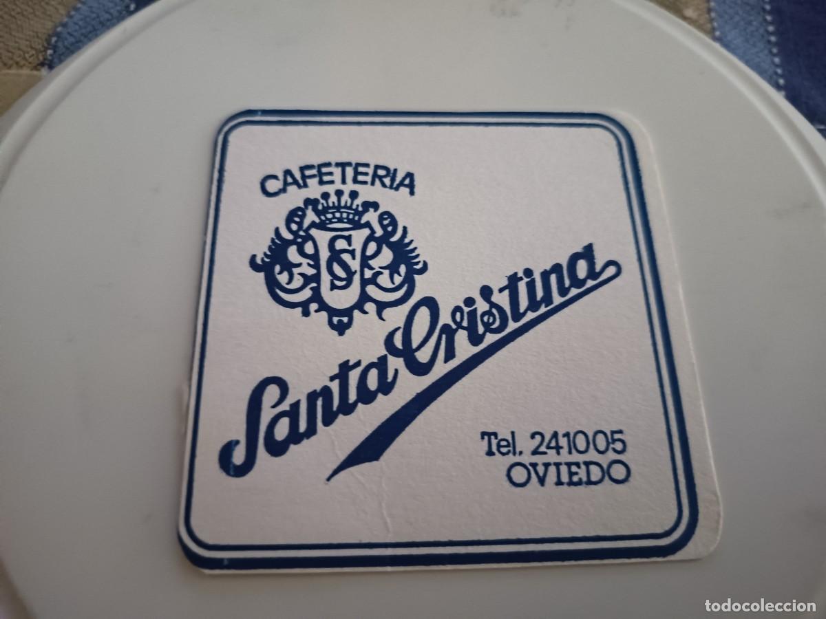 Otros art&iacute;culos de coleccionismo en papel: POSAVASOS CAFETERIA SANTA CRISTINA -OVIEDO-ASTURIAS