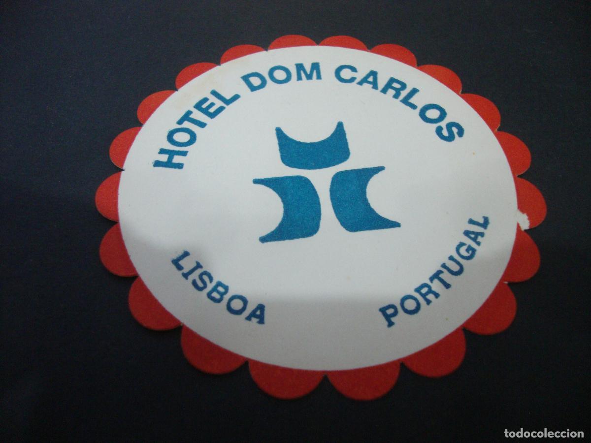 Otros art&iacute;culos de coleccionismo en papel: POSAVASOS HOTEL DOM CARLOS LISBOA