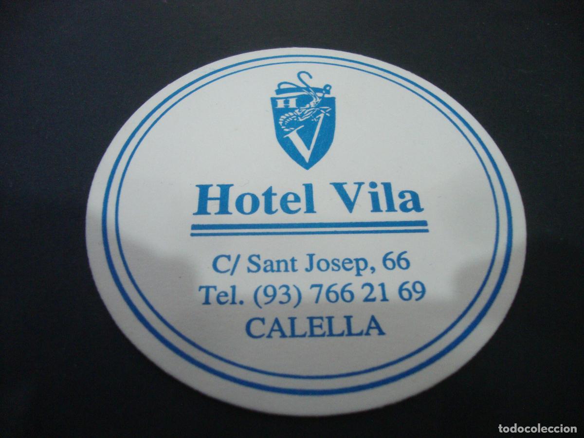 Otros art&iacute;culos de coleccionismo en papel: POSAVASOS HOTEL VILA CALELLA