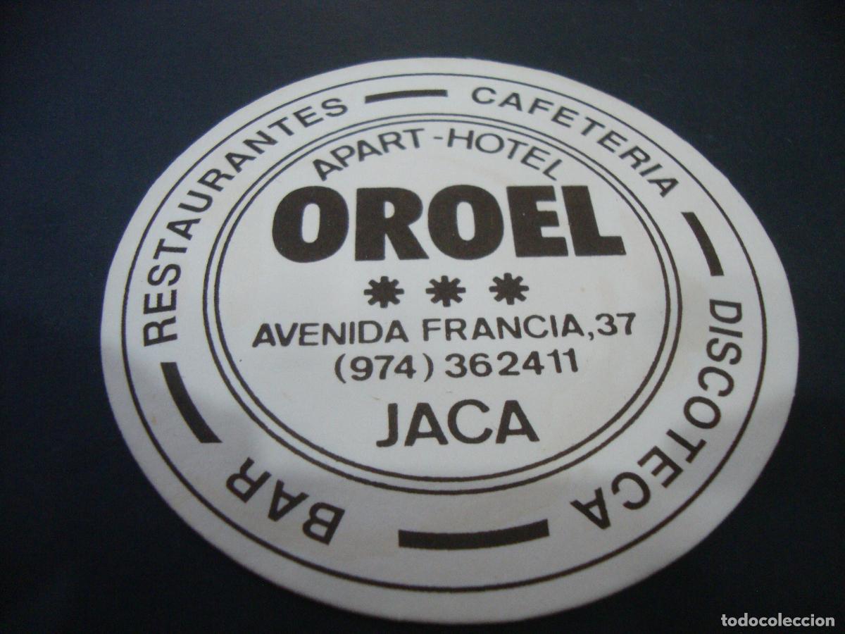 Otros art&iacute;culos de coleccionismo en papel: POSAVASOS HOTEL APART HOTEL OROEL JACA