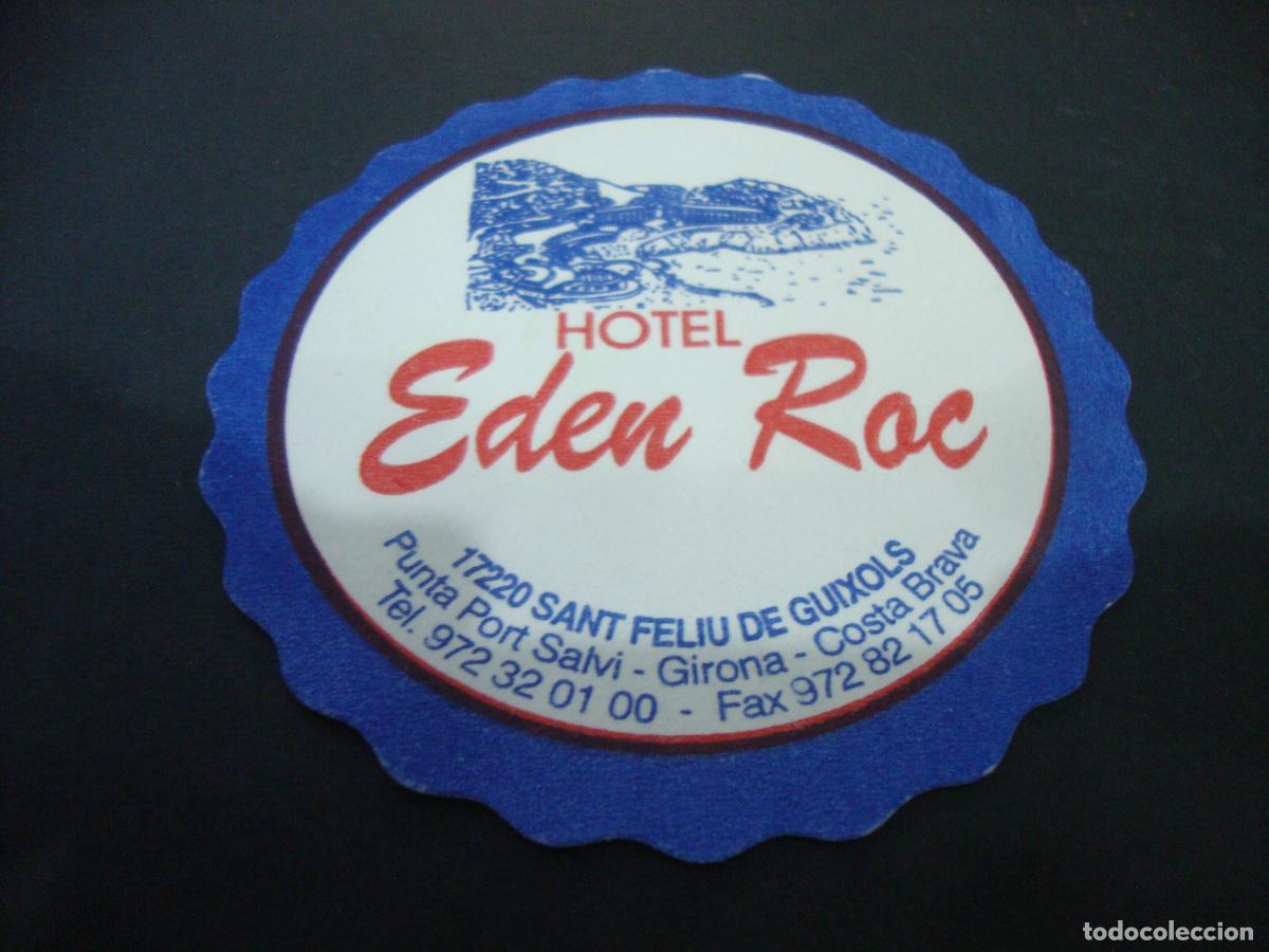 Otros art&iacute;culos de coleccionismo en papel: POSAVASOS HOTEL EDEN ROC SANT FELIU DE GUIXOLS