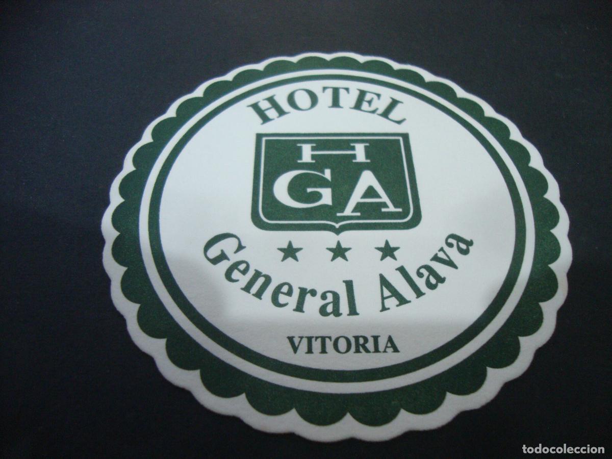 Outros artigos de papel: POSAVASOS HOTEL GENERAL ALAVA VITORIA