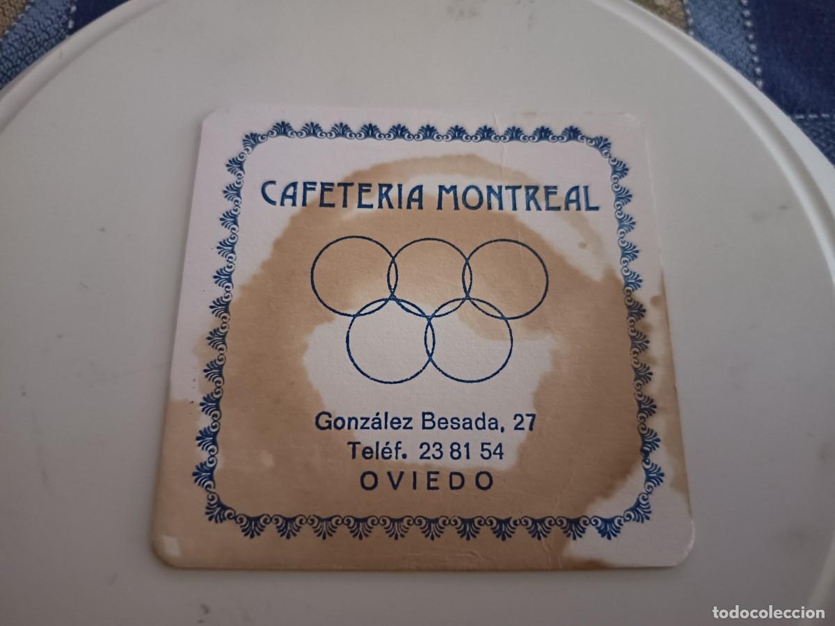 Outros artigos de papel: POSAVASOS CAFETERIA MONTREAL -OVIEDO-ASTURIAS