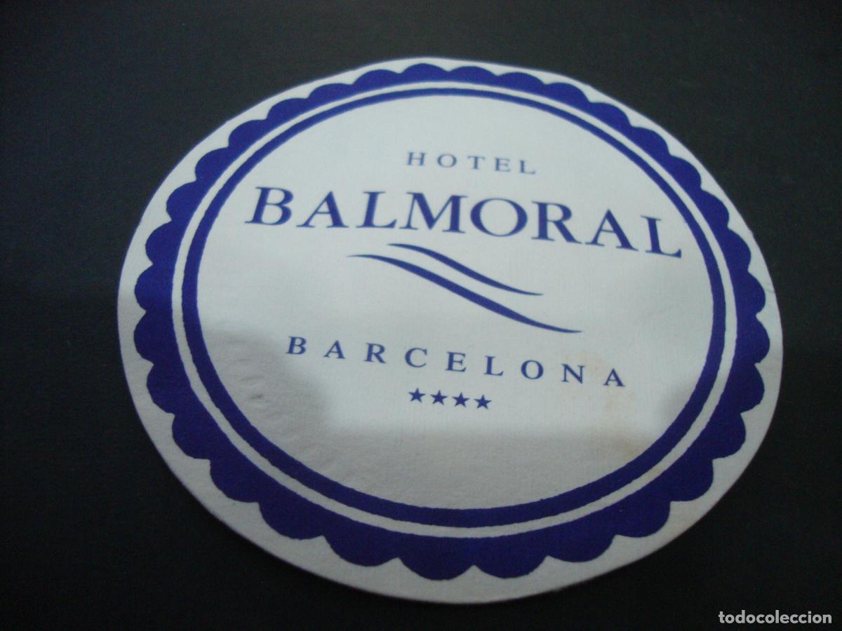 Outros artigos de papel: POSAVASOS HOTEL BALMORAL BARCELONA
