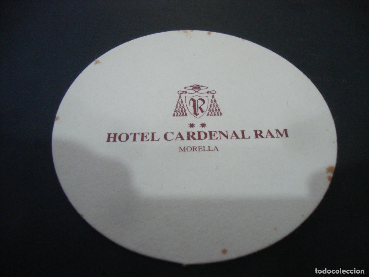 Altri oggetti di carta: POSAVASOS HOTEL CARDENAL RAM MORELLA