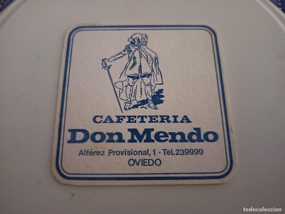 Altri oggetti di carta: POSAVASOS CAFETERIA DON MENDO -OVIEDO-ASTURIAS