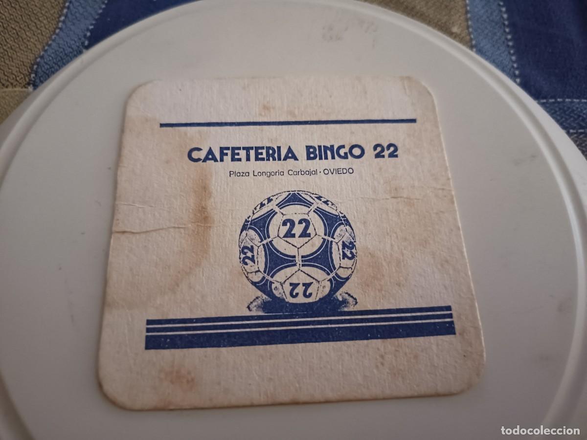 Otros art&iacute;culos de coleccionismo en papel: POSAVASOS CAFETERIA BINGO 22-OVIEDO-ASTURIAS