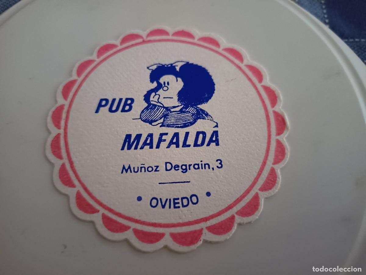Otros art&iacute;culos de coleccionismo en papel: POSAVASOS PUB MAFALDA-OVIEDO-ASTURIAS