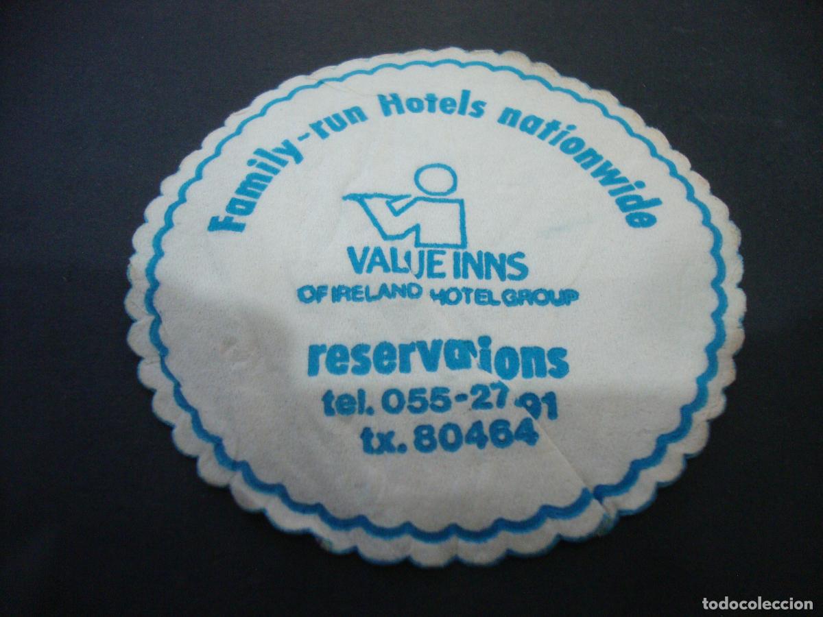 Otros art&iacute;culos de coleccionismo en papel: POSAVASOS HOTEL VALUE INNS HOTEL GROUP