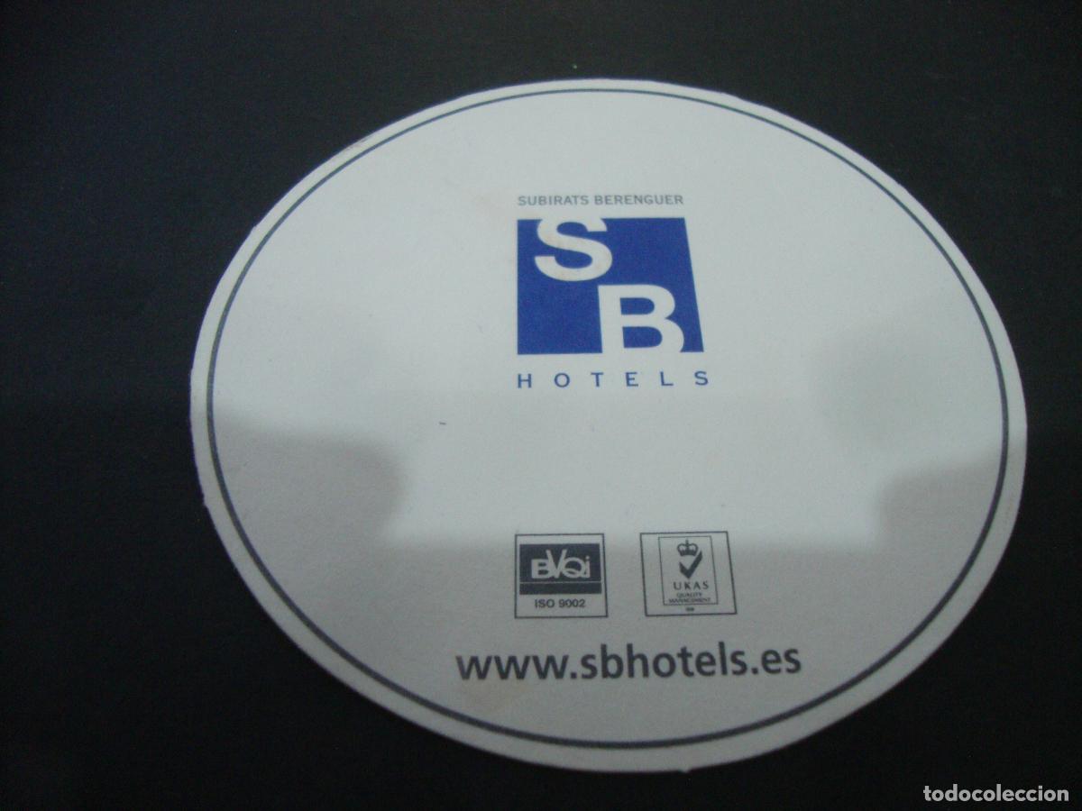 Otros art&iacute;culos de coleccionismo en papel: POSAVASOS HOTEL SUBIRATS BERENGUER HOTELS