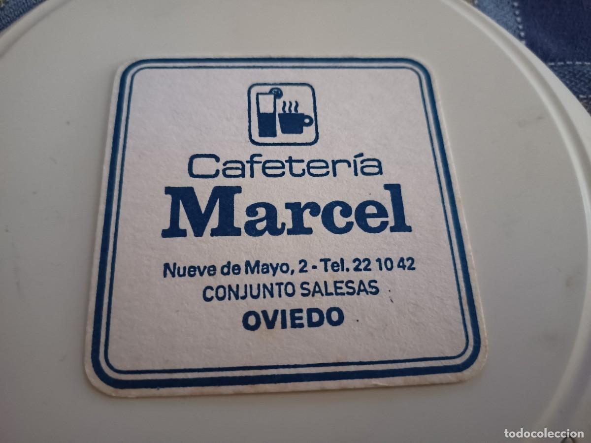 Otros art&iacute;culos de coleccionismo en papel: POSAVASOS CAFETERIA MARCEL-OVIEDO-ASTURIAS